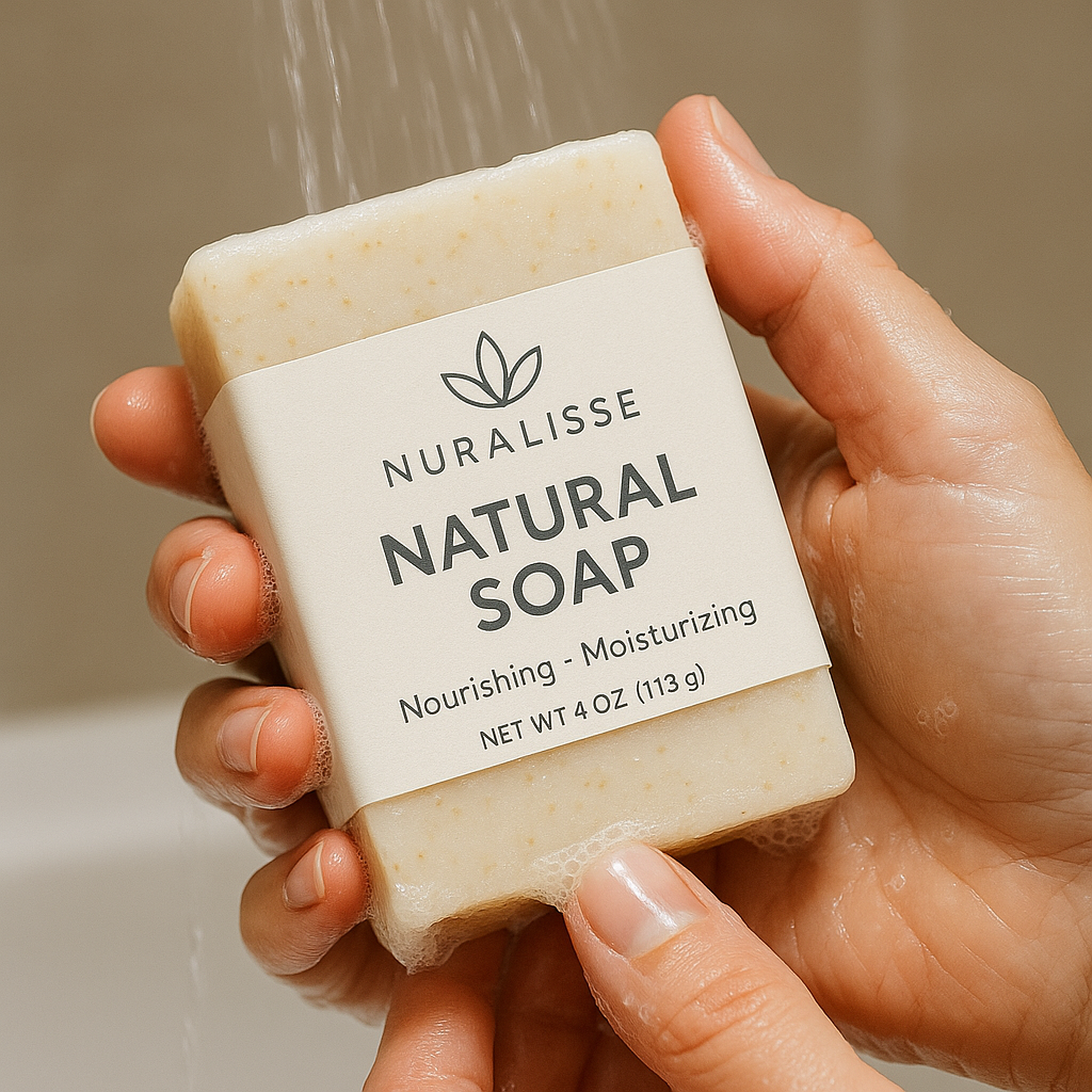 Nuralisse Natural Soap – Olive Oil Nourishing & Moisturizing Bar (4 oz)